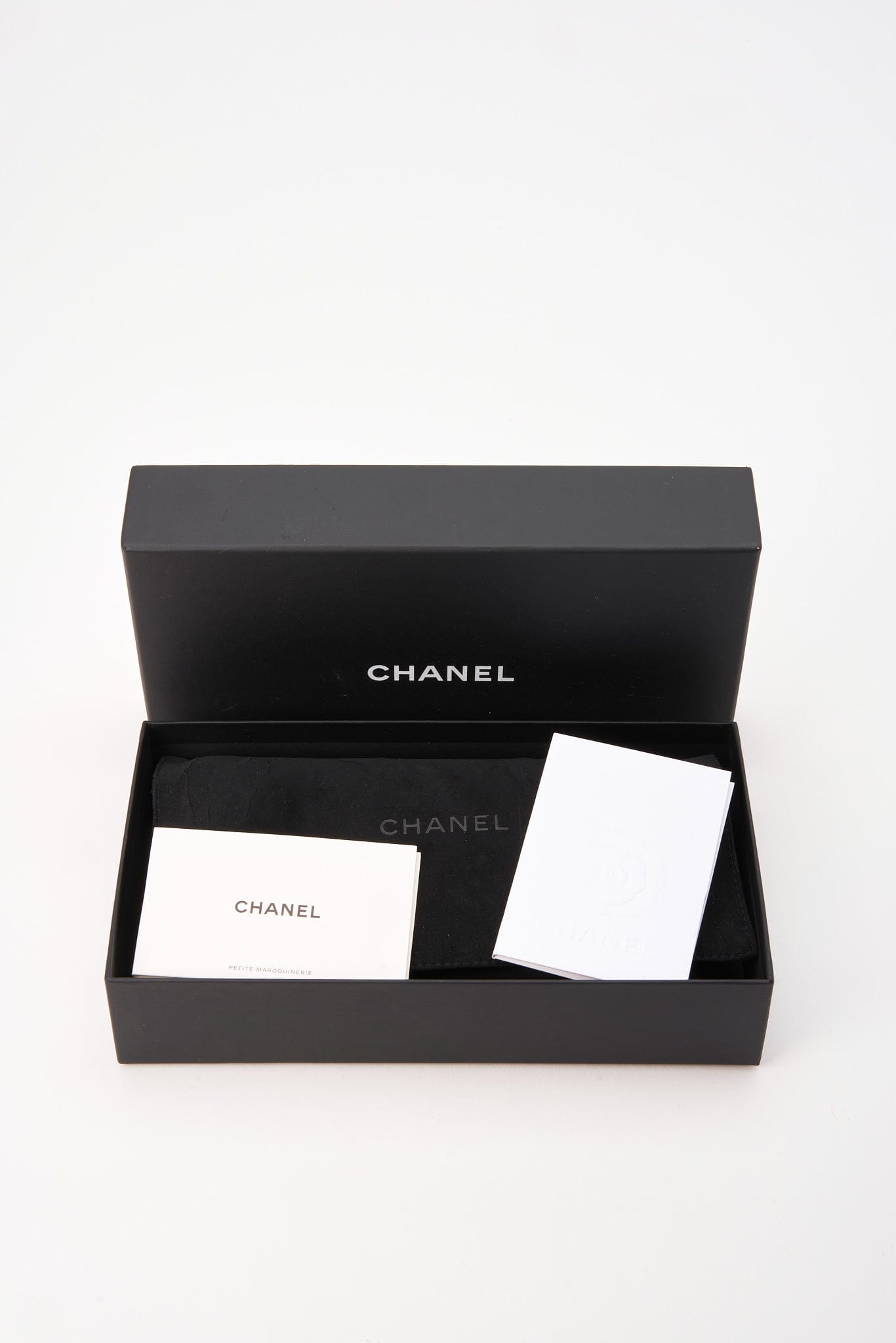 Chanel Black Caviar Leather Wallet