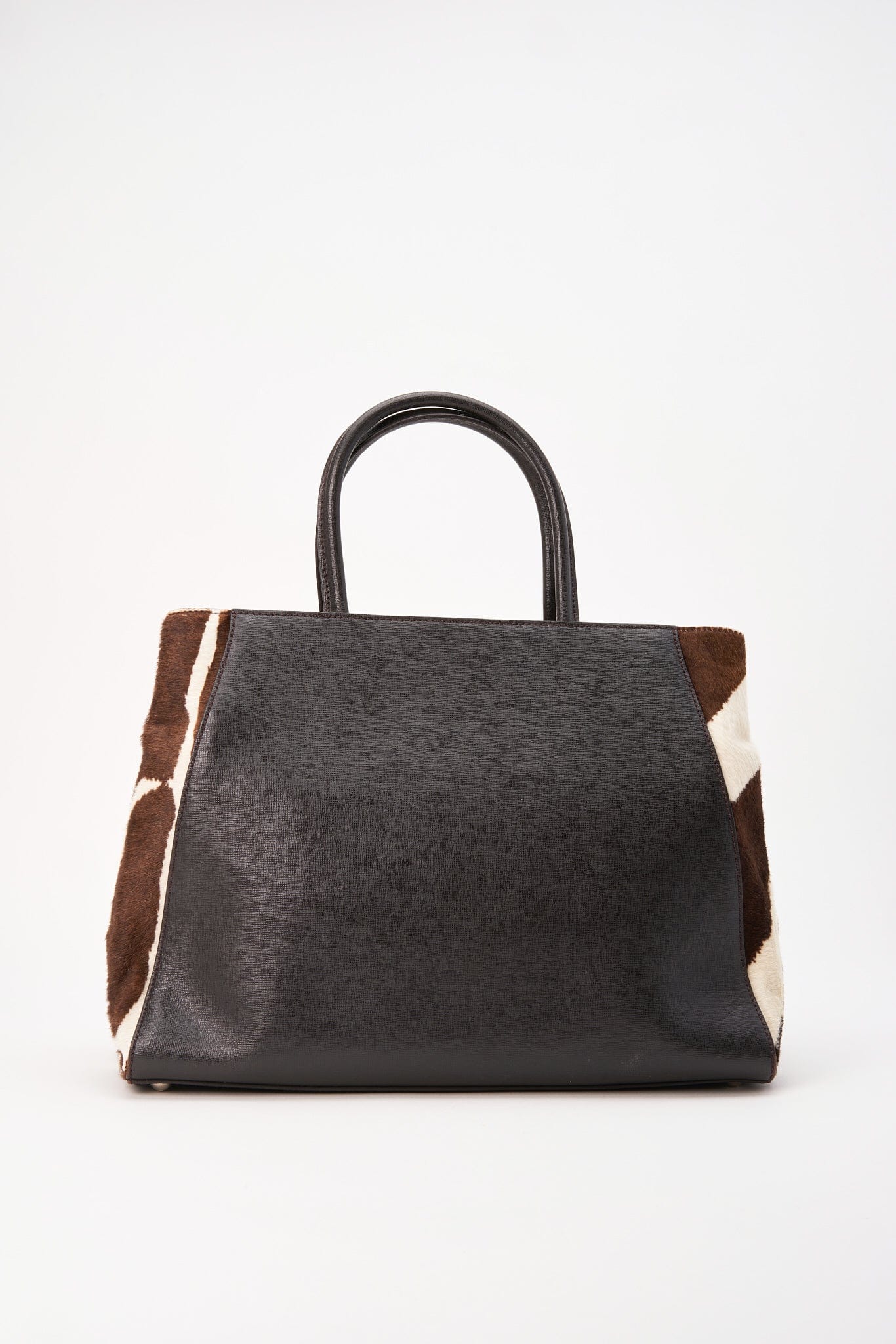 Fendi 2jours in Cow Printed Calf Hair Tote Bag