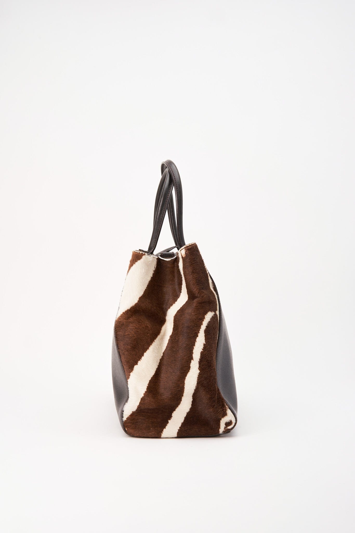 Fendi 2jours in Cow Printed Calf Hair Tote Bag