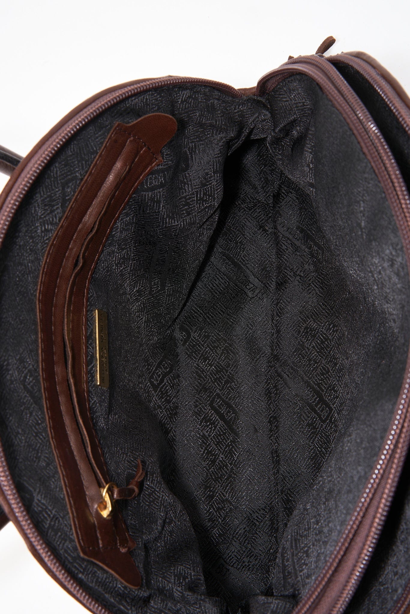 Bottega Veneta Brown Intrecciato Leather Crossbody Bag