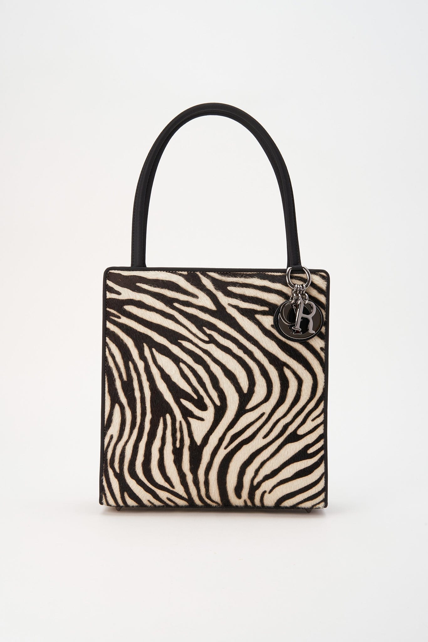 Vintage Christian Dior Zebra Print Bag