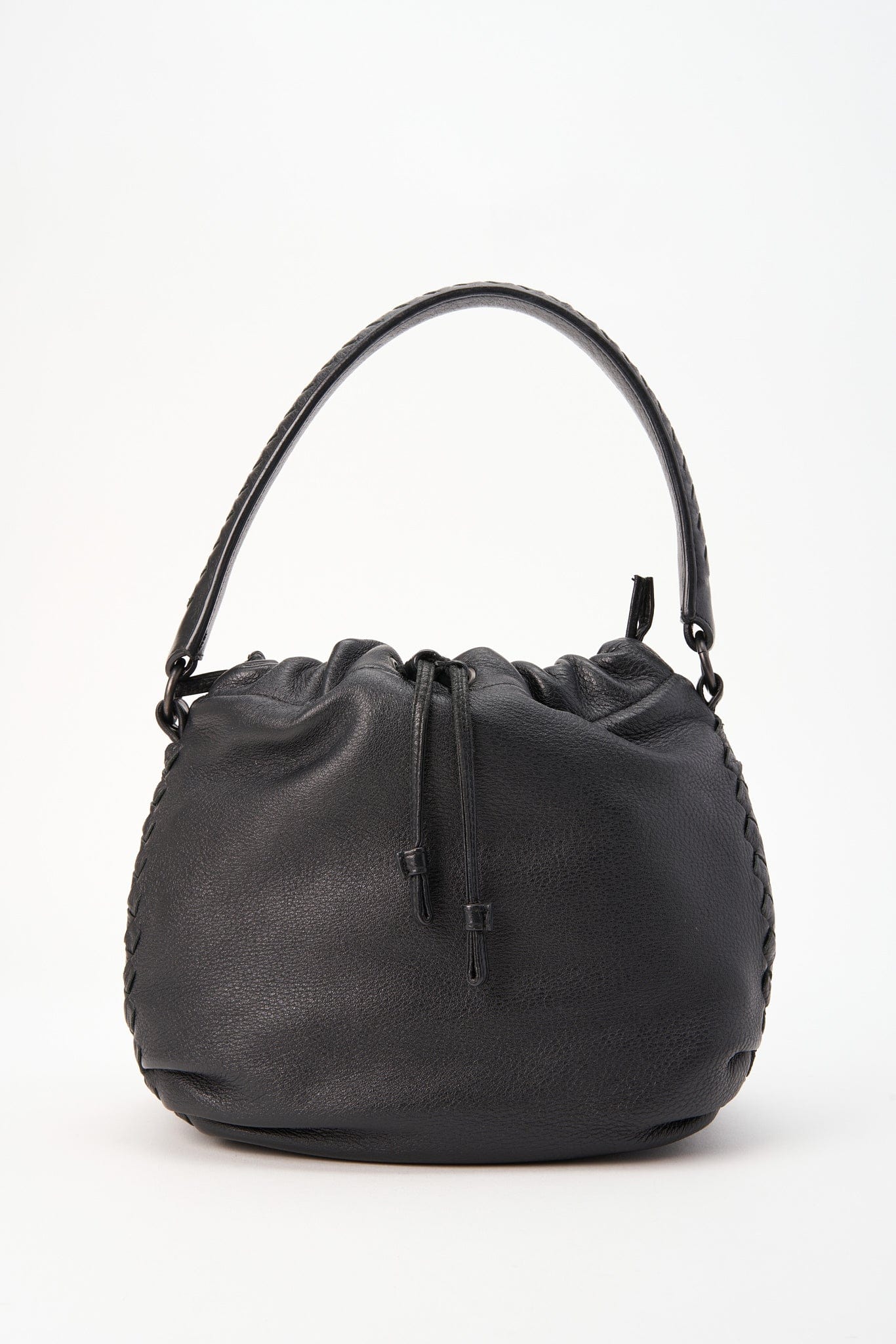 Vintage Bottega Veneta Leather Shoulder Bag