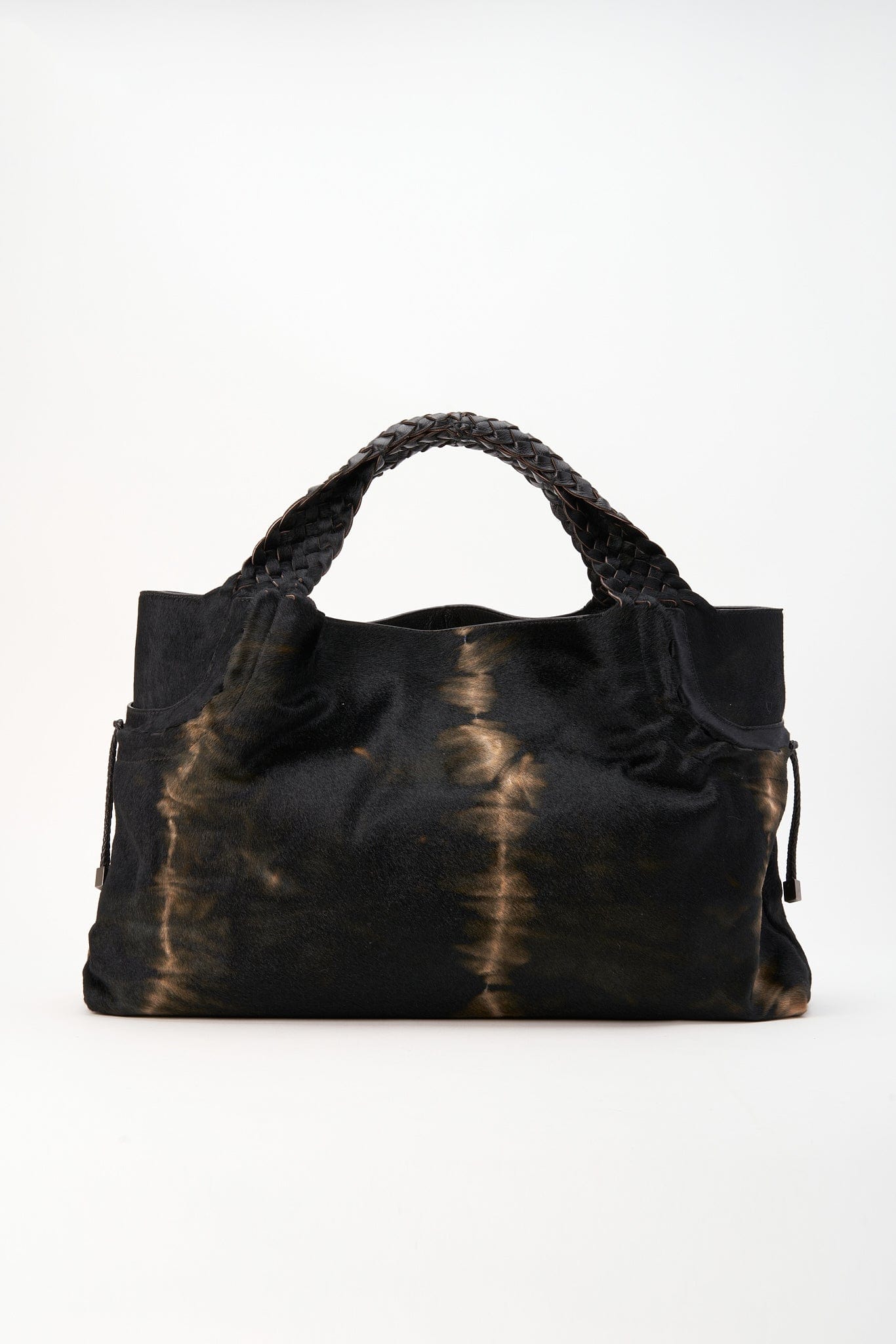 A Vintage Calf Hair Salvatore Ferragamo Bag