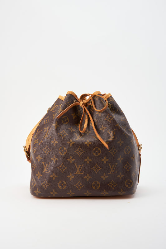 Louis Vuitton Petit Noé Bag in Monogram Canvas