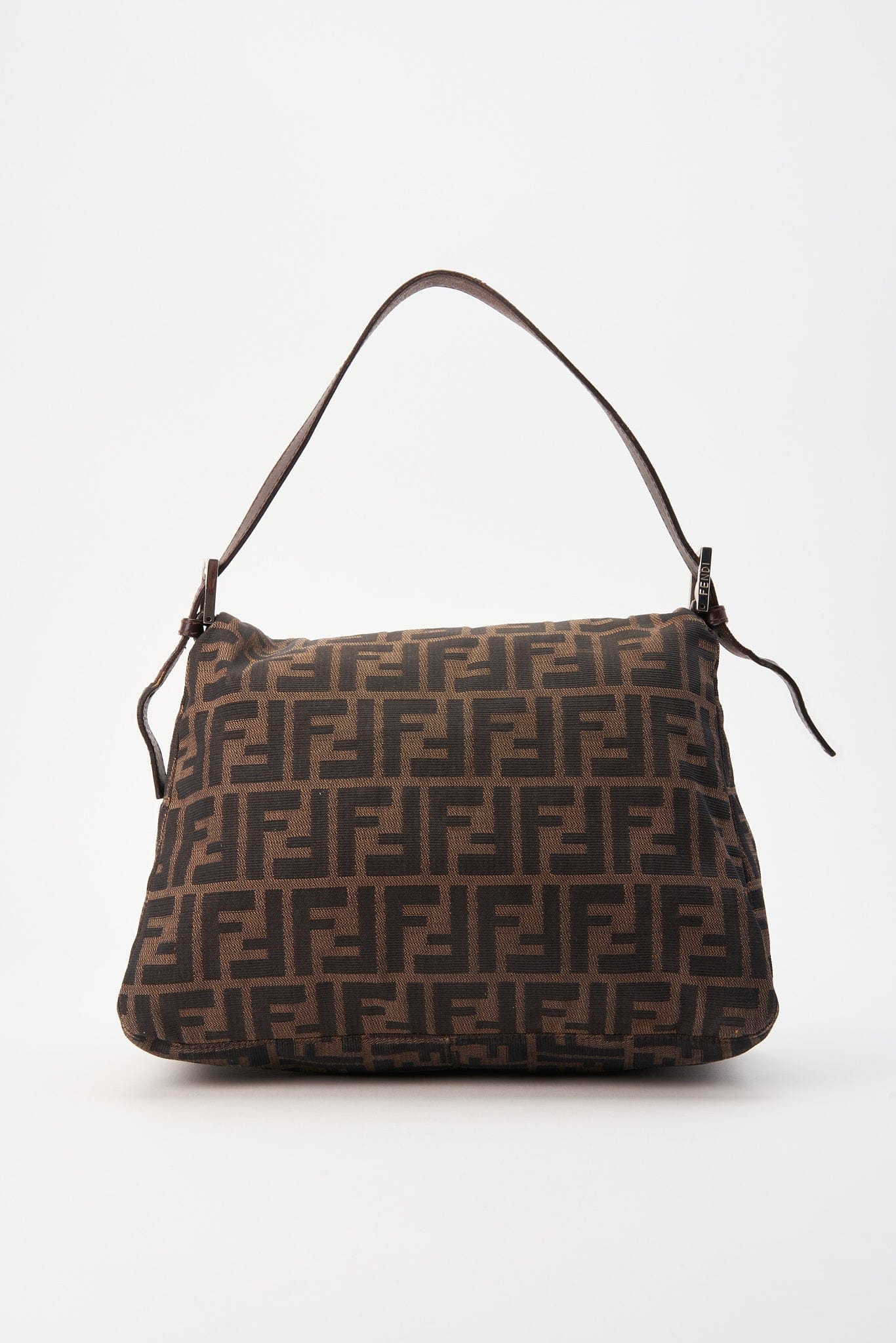 Vintage Fendi Mamma Baguette - Brown Zucca Canvas