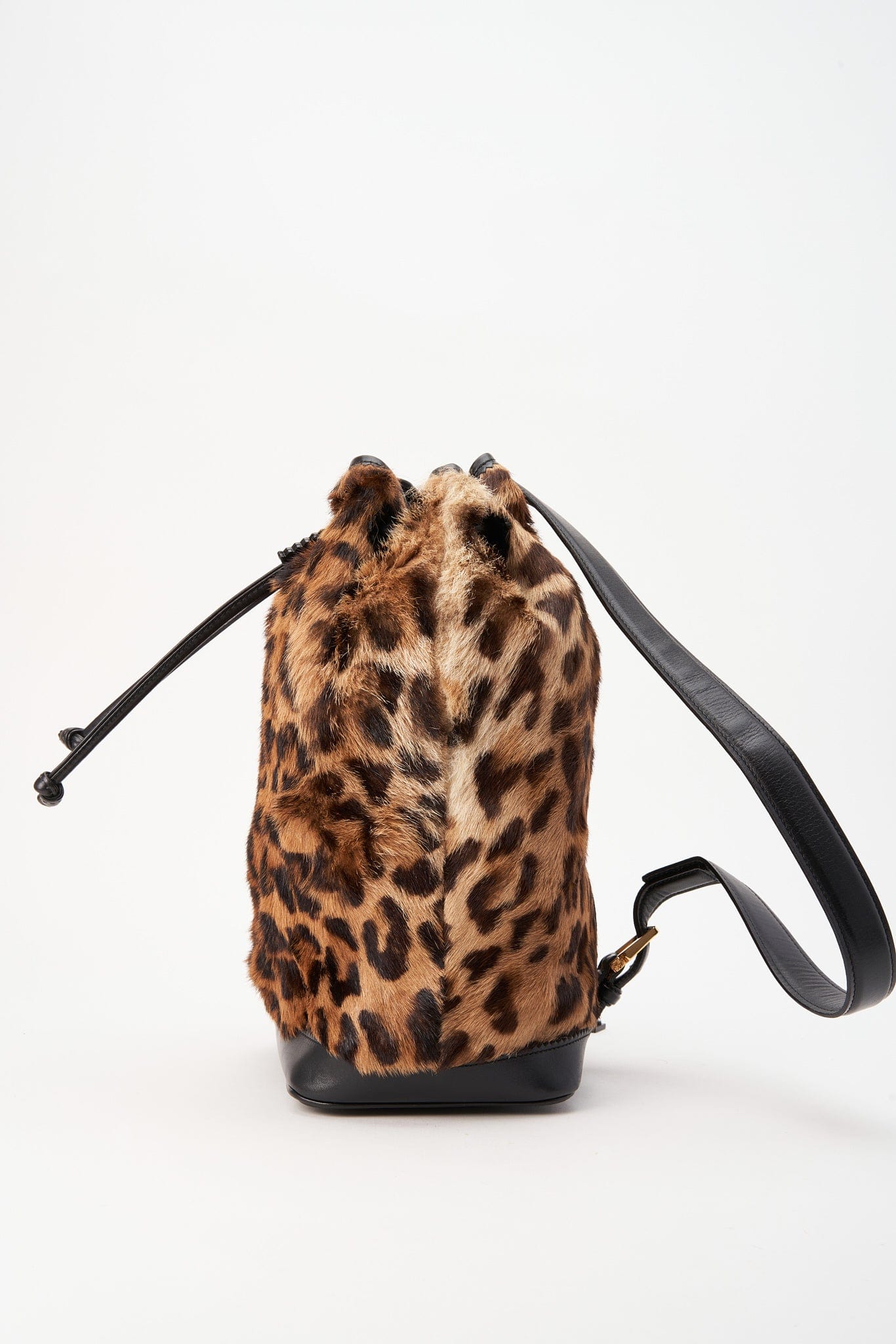 Vintage Loewe Leopard Calf Hair Sling Bag