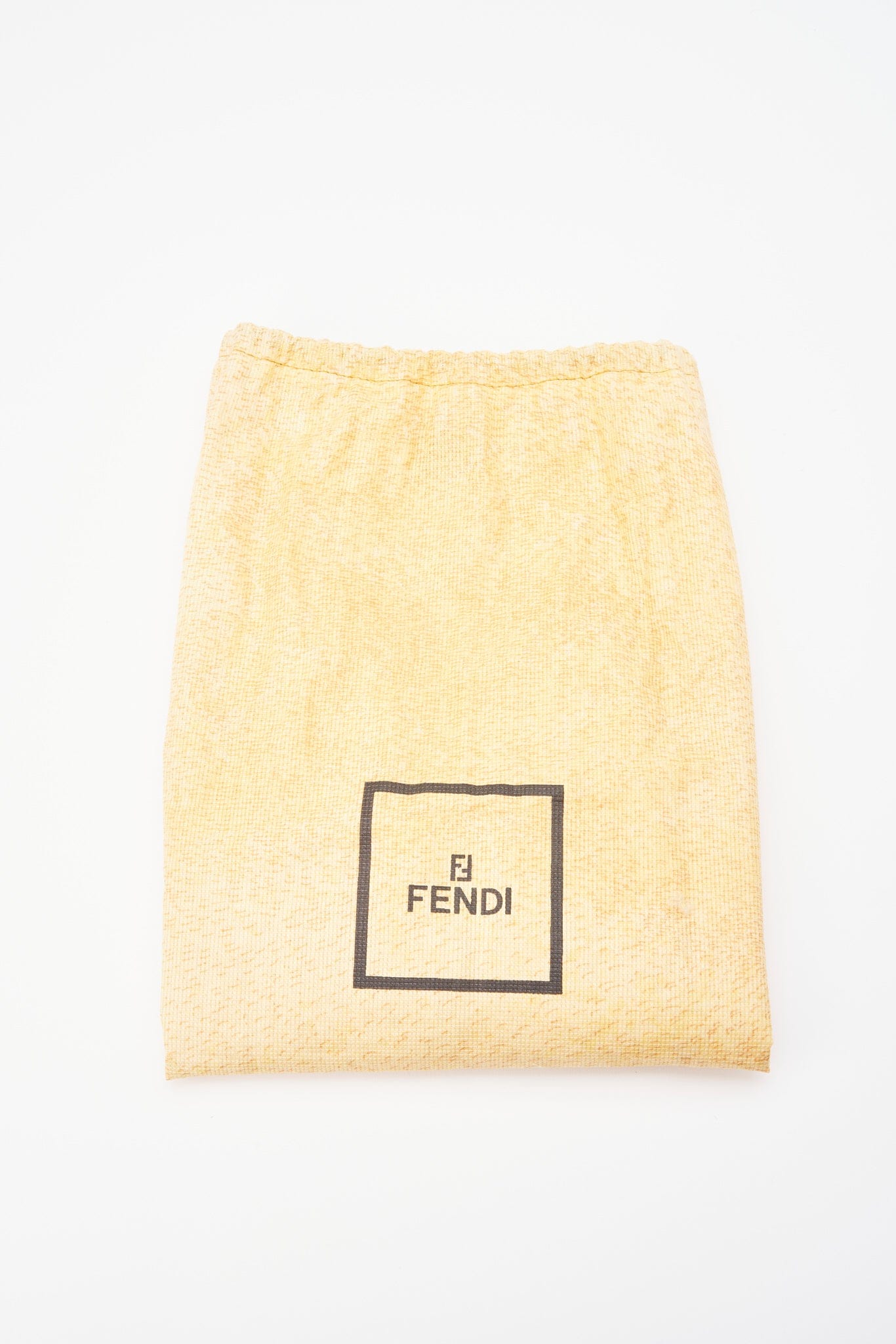 Fendi Vintage Mamma Baguette in Brown Printed Calf Hair