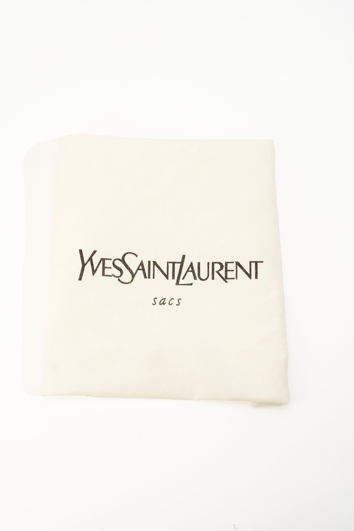 Vintage YSL Black Leather Top Handle Bag