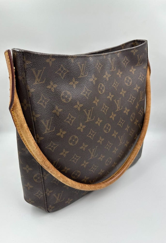 Louis Vuitton, Bags, Beautiful Louis Vuitton Looping Gm Monogram Shoulder  Bag