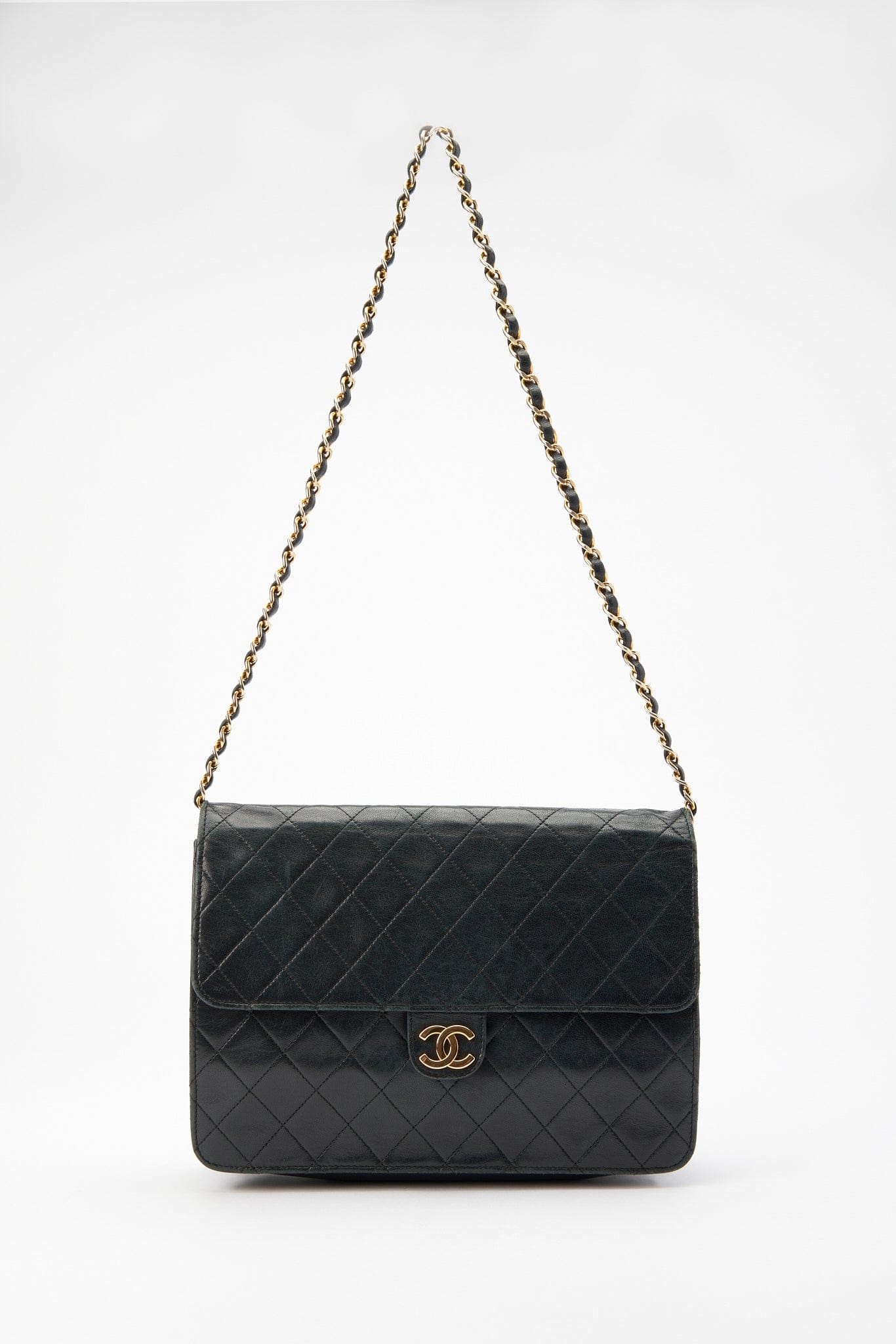 Vintage Black Chanel Flap Bag