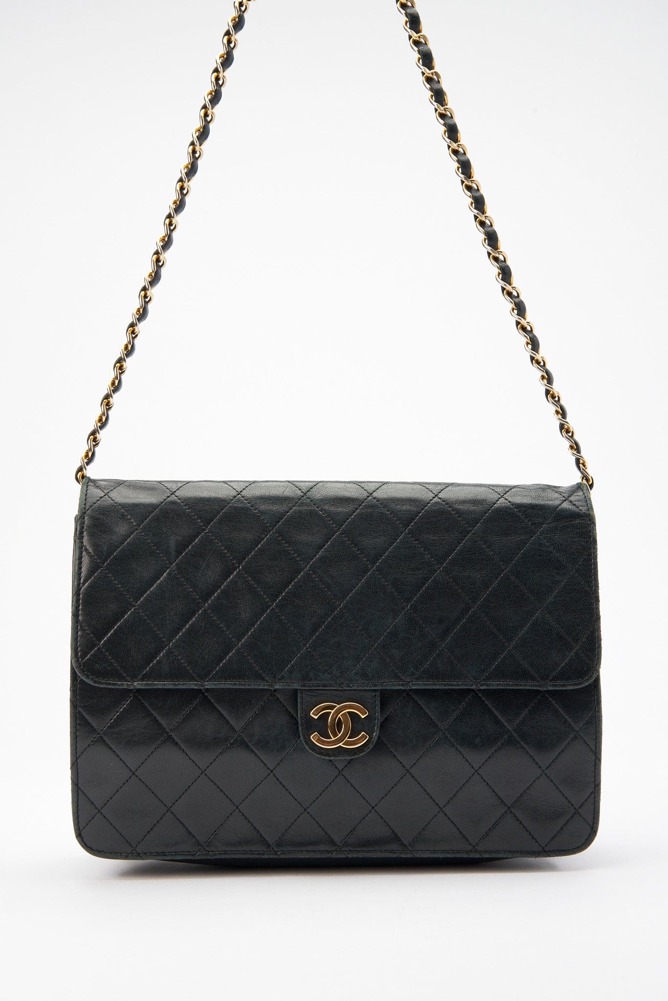 Vintage Black Chanel Flap Bag