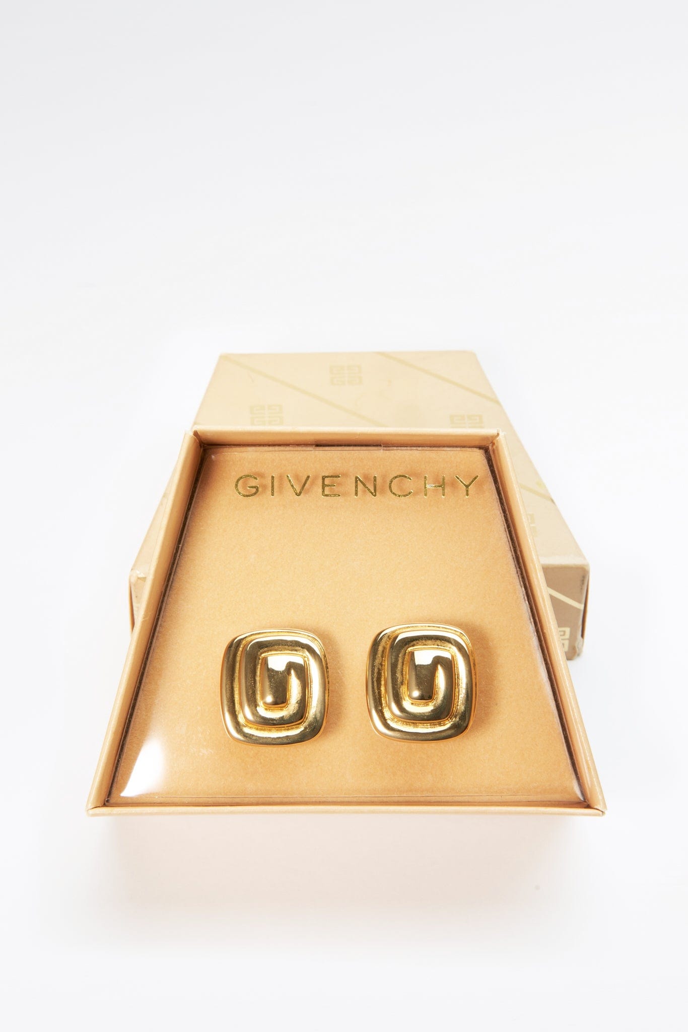 Vintage Gold Givenchy Earrings 1735