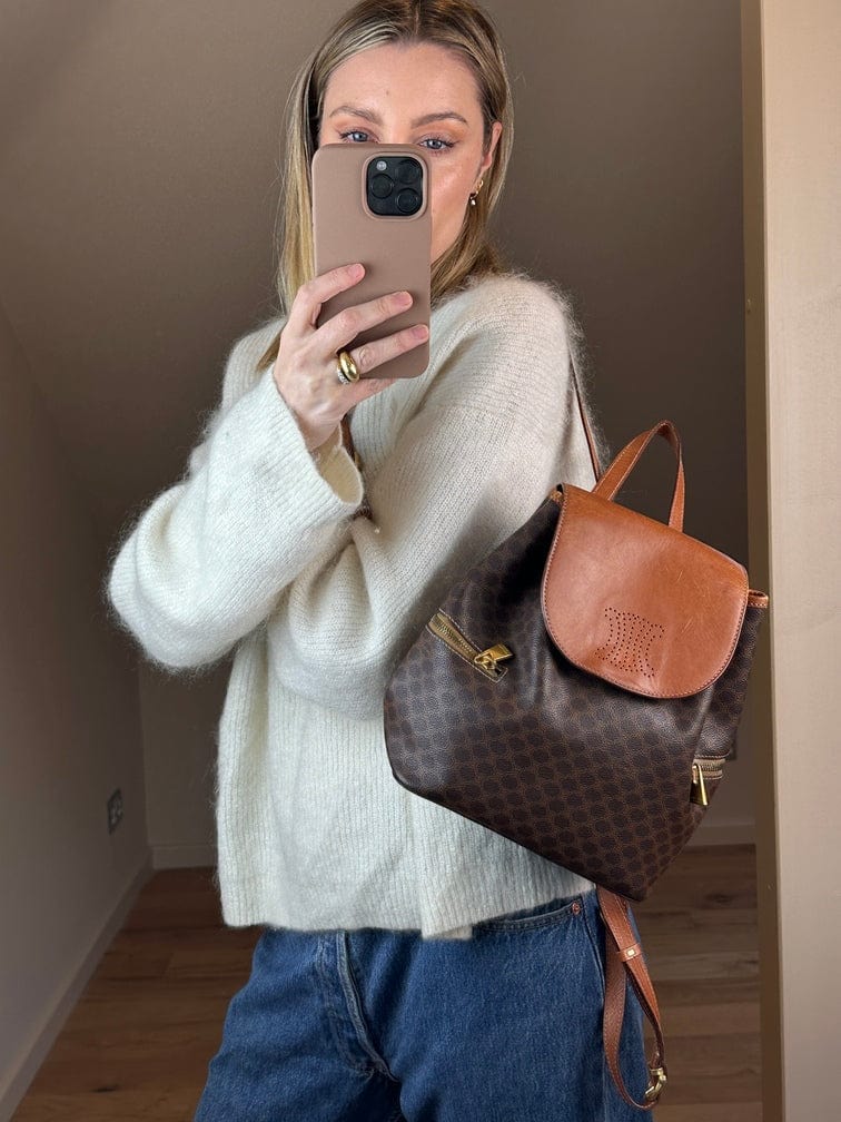 Celine triomphe backpack sale