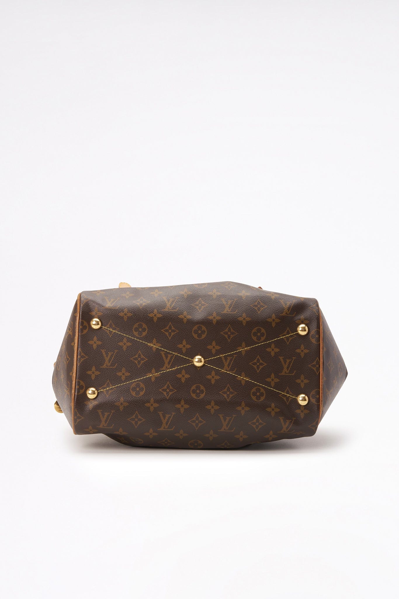 Louis Vuitton Tivoli GM  Monogram Canvas Brown Bag