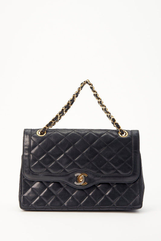 Chanel Limited Edition Paris Medium Double Flap Bag