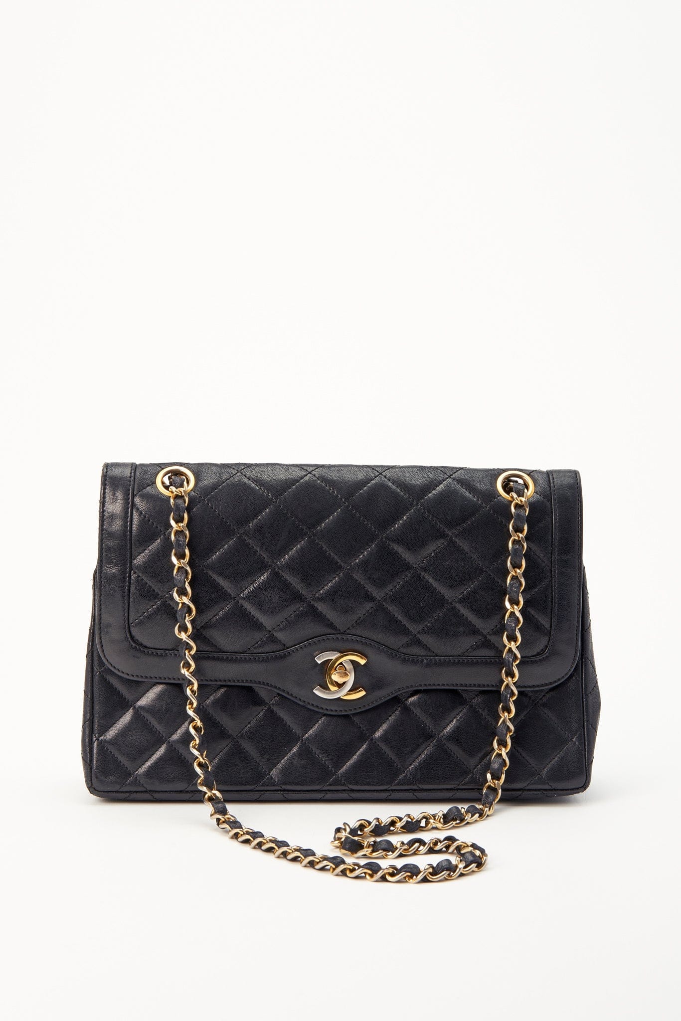 Chanel Limited Edition Paris Medium Double Flap Bag