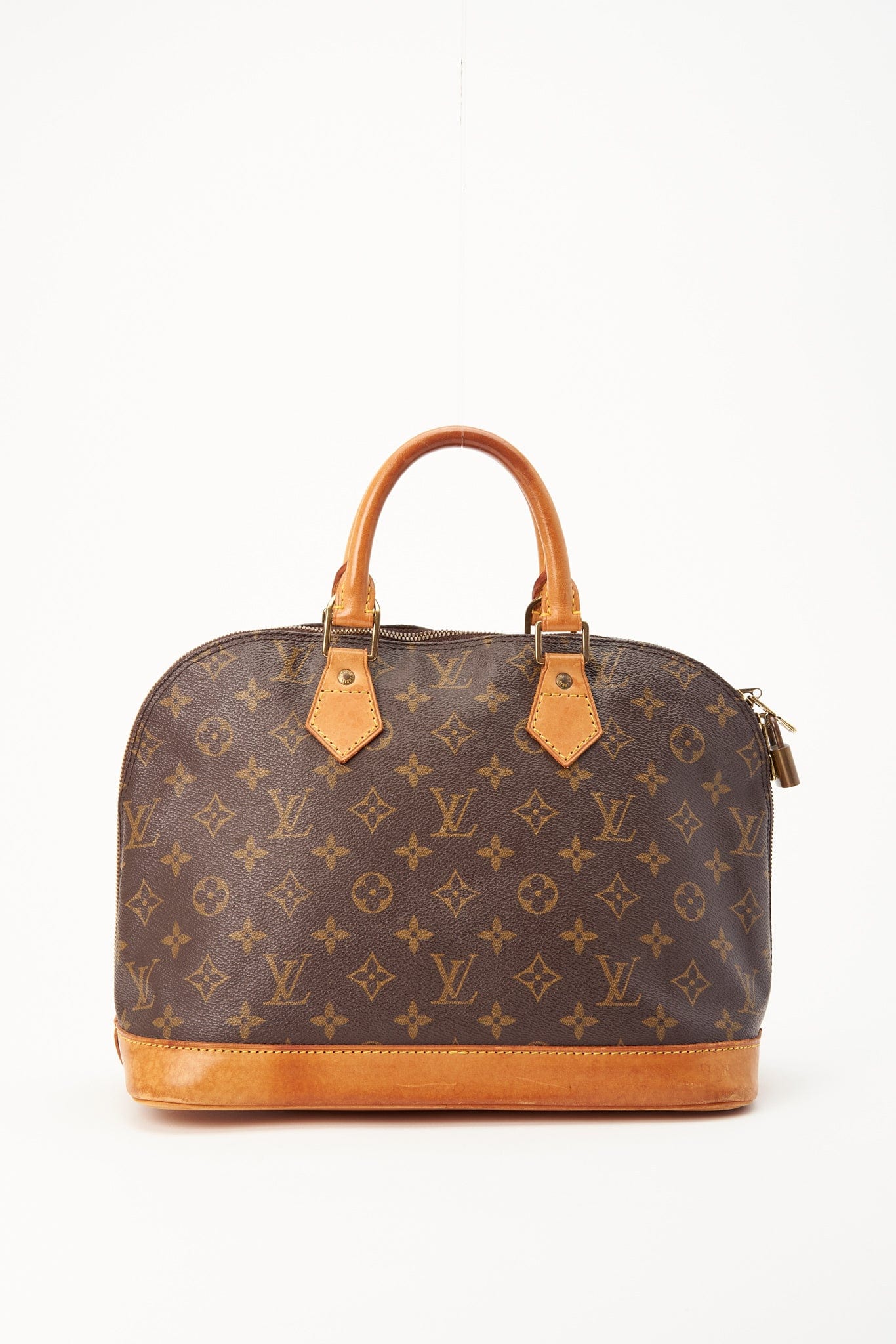 Louis Vuitton Alma Monogram Canvas Brown Bag