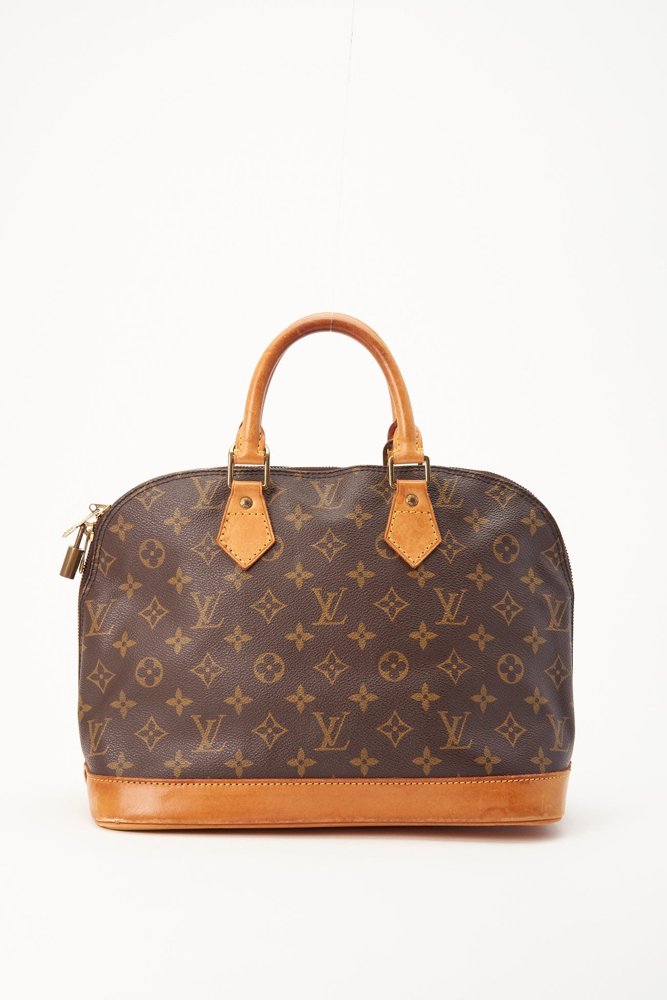 Louis Vuitton Alma Monogram Canvas Brown Bag