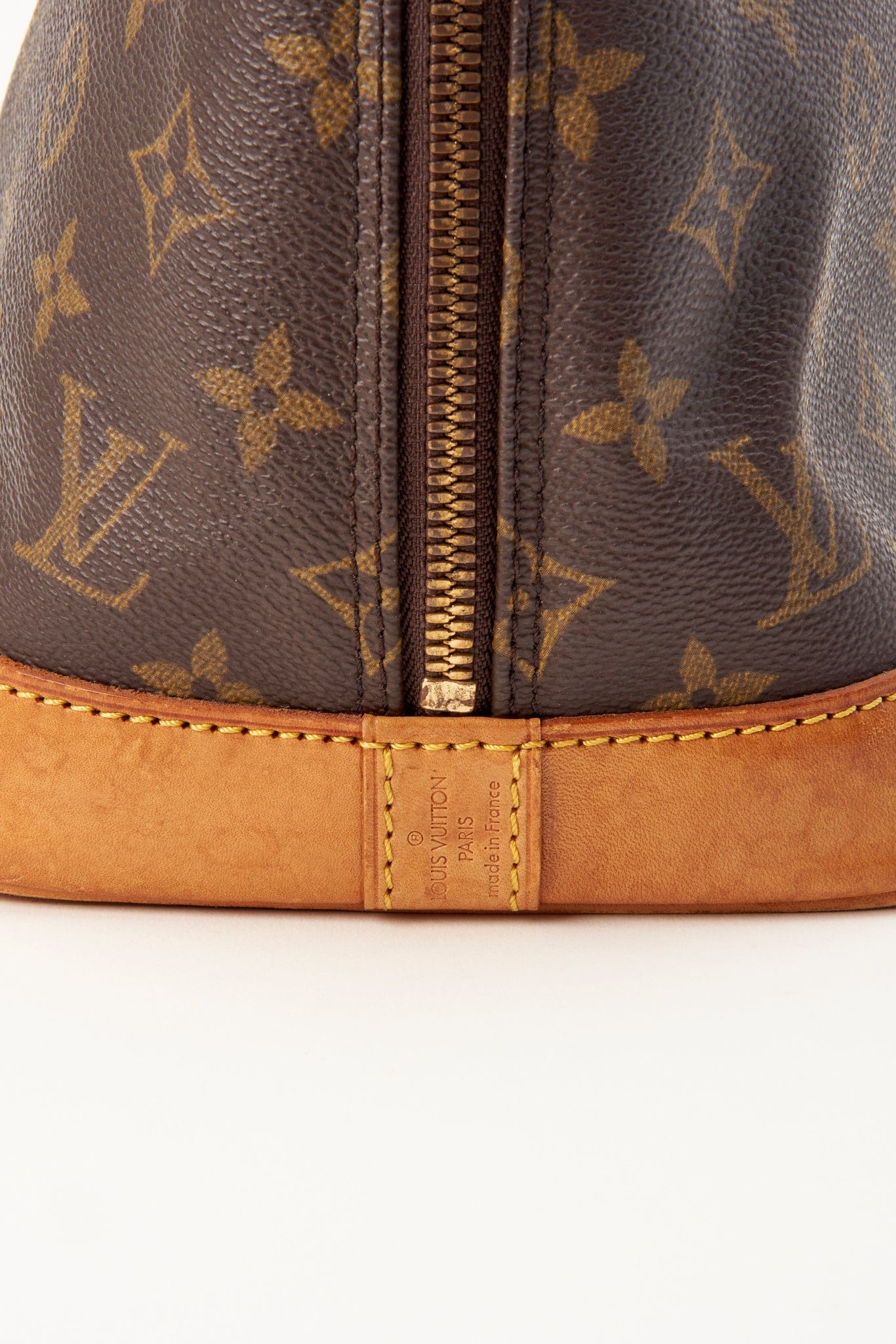 Louis Vuitton Alma Monogram Canvas Brown Bag