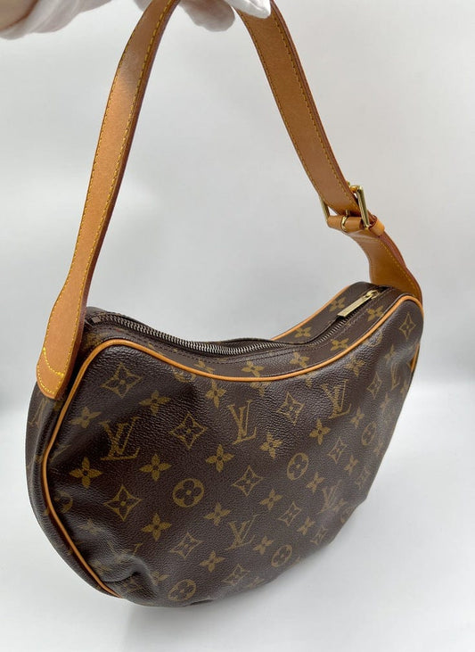  LOUIS VUITTON M51512 Croissant MM Monogram Shoulder Bag  Monogram Canvas Ladies LV 0162 Used : Clothing, Shoes & Jewelry
