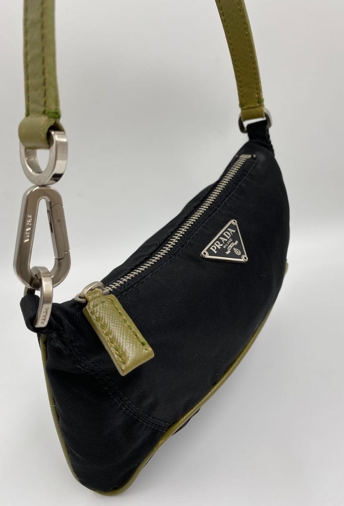Ultra Mini Prada Black Nylon Bag – The Hosta