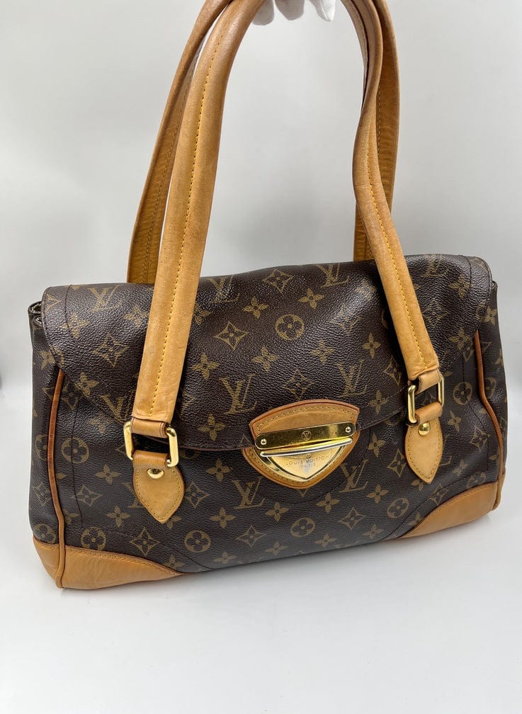 Beverly Louis Vuitton 1980's Caramel Leather Exotic leather ref