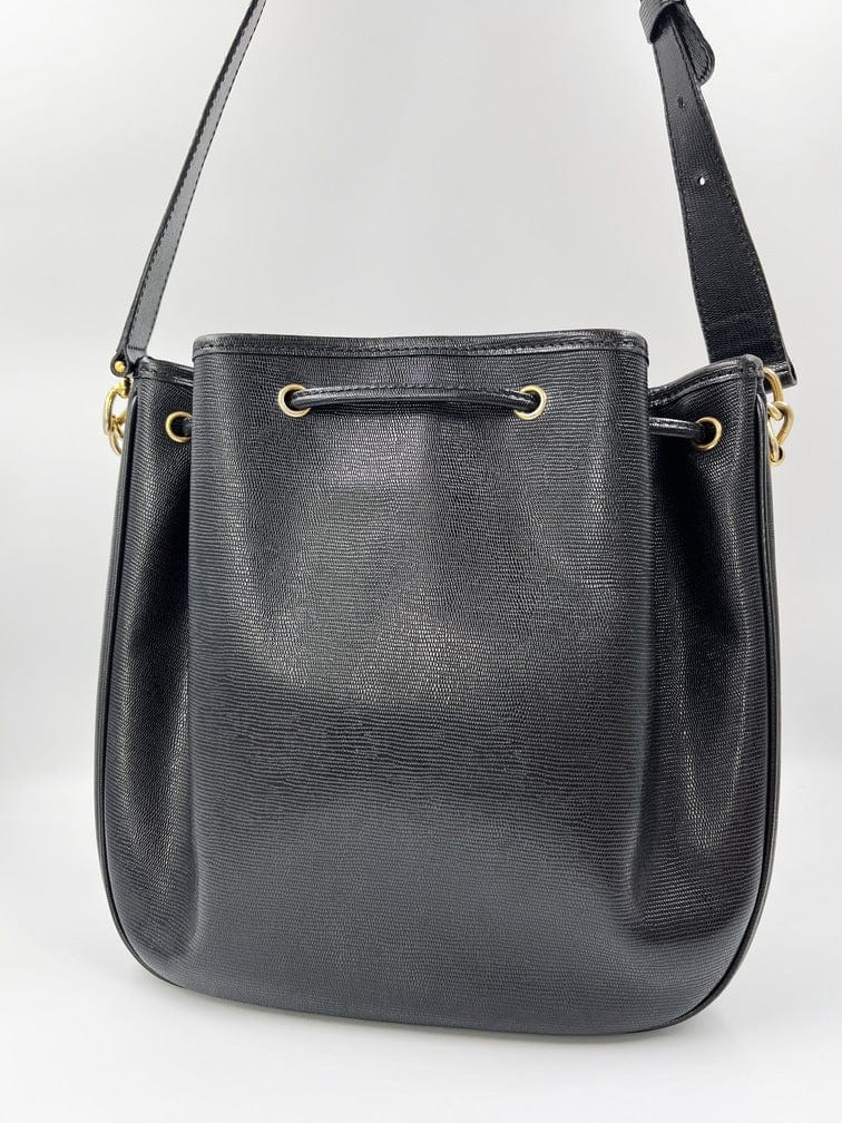 CELINE - CELINE LEATHER BUCKET BAG  HBX - Globally Curated Fashion and  Lifestyle by Hypebeast