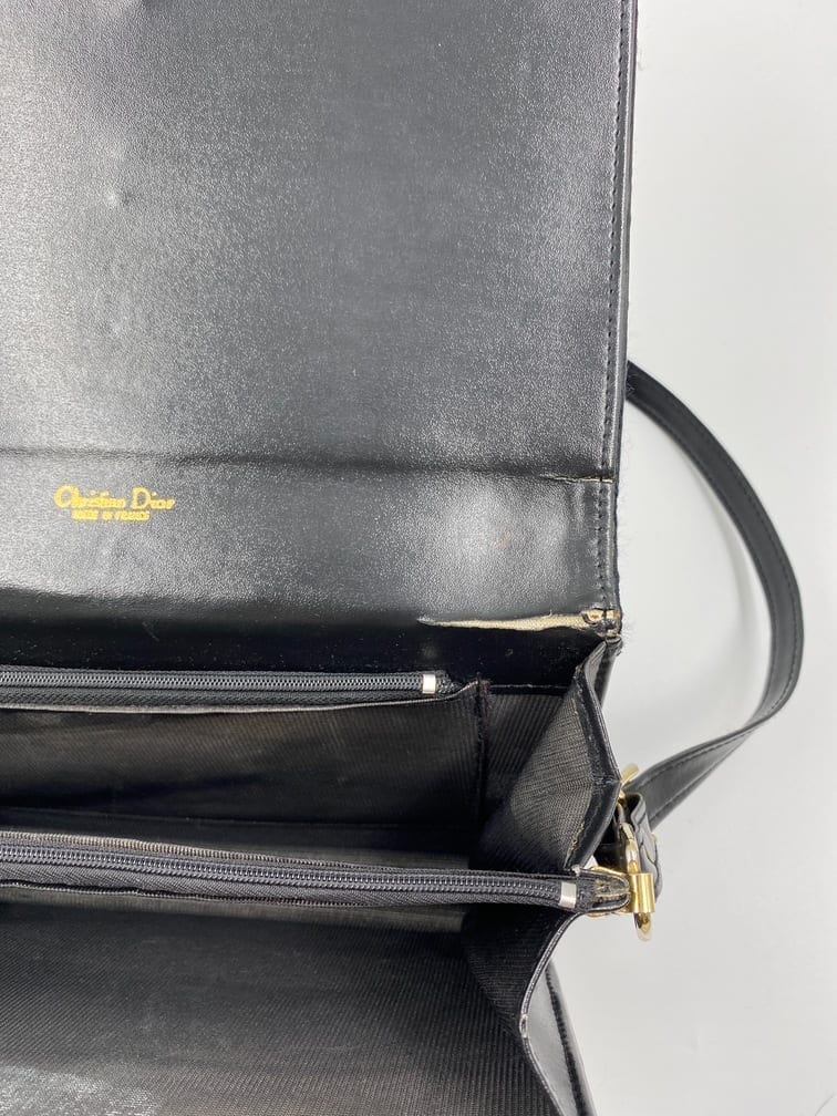 Vintage Christian Dior logo Bag – The Hosta