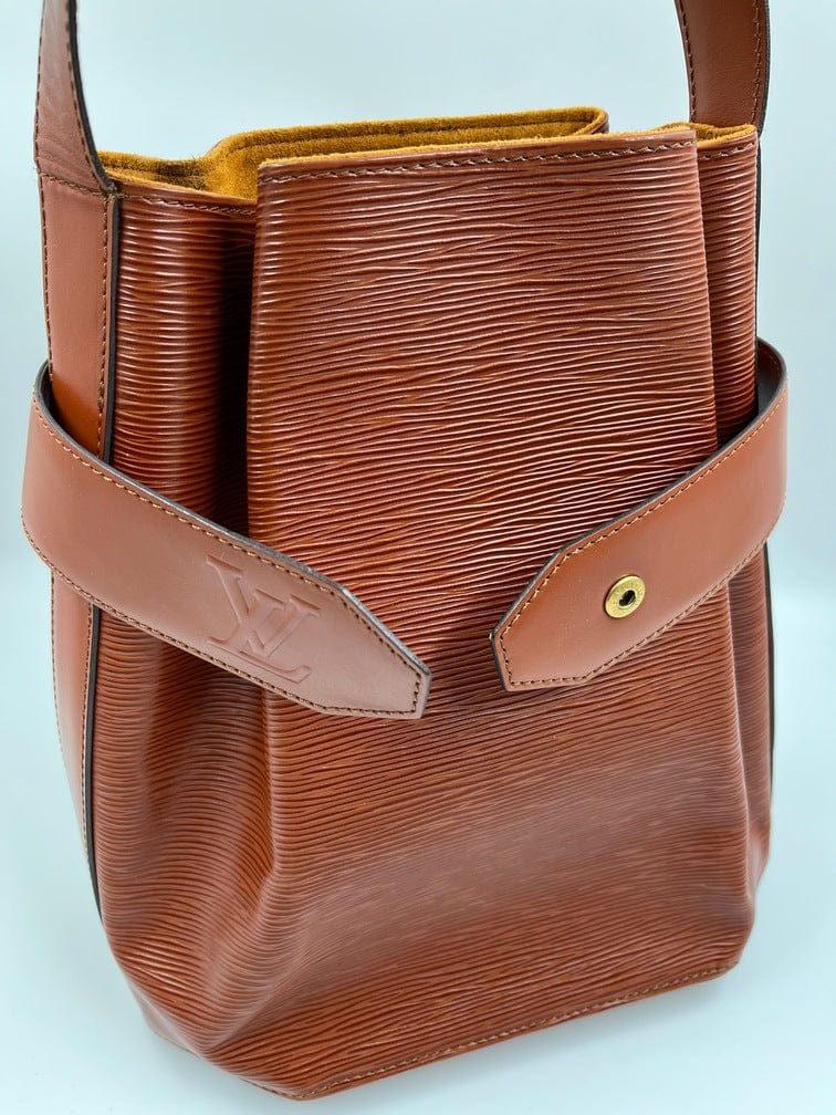 Louis Vuitton Vintage - Epi Sac Depaule Bag - Brown - Leather and Epi Leather  Handbag - Luxury High Quality - Avvenice