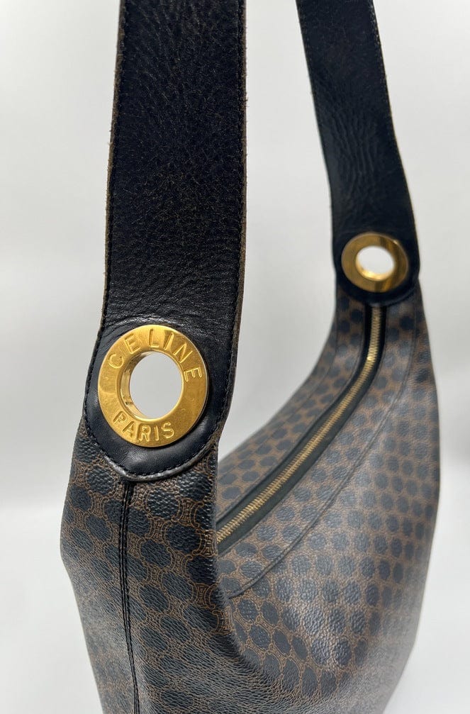 Vintage Celine Suede Shoulder Bag – The Hosta