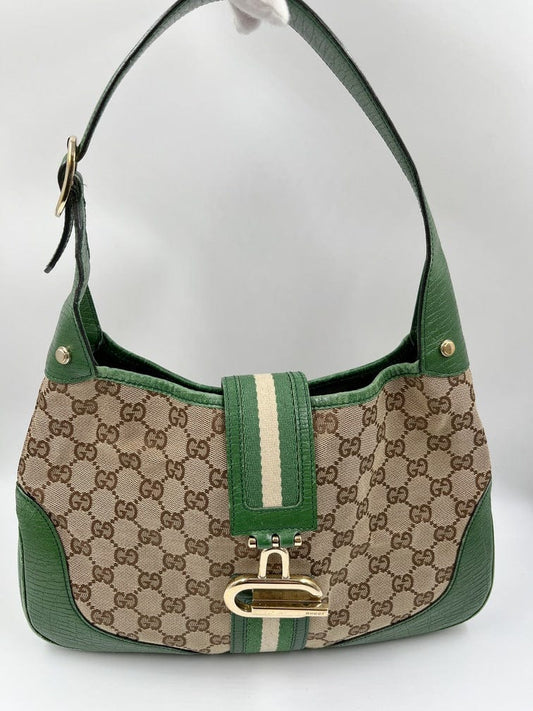 Gucci // White Jackie Soft Flap Bag – VSP Consignment