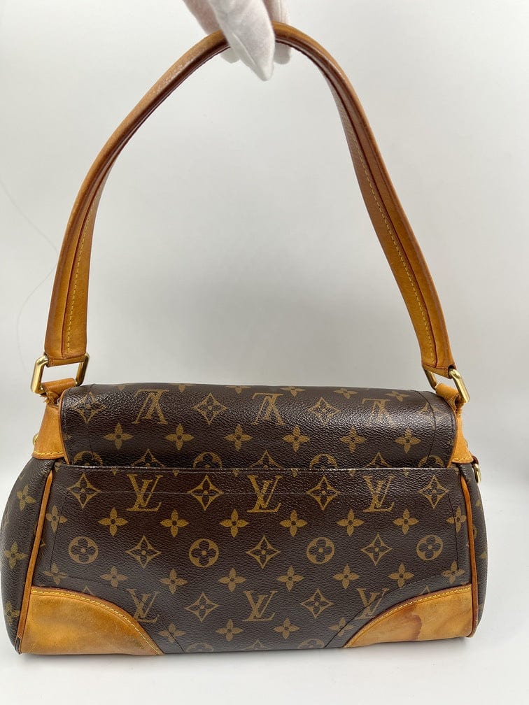 Louis Vuitton - Authenticated Beverly Handbag - Cloth Brown for Women, Very Good Condition