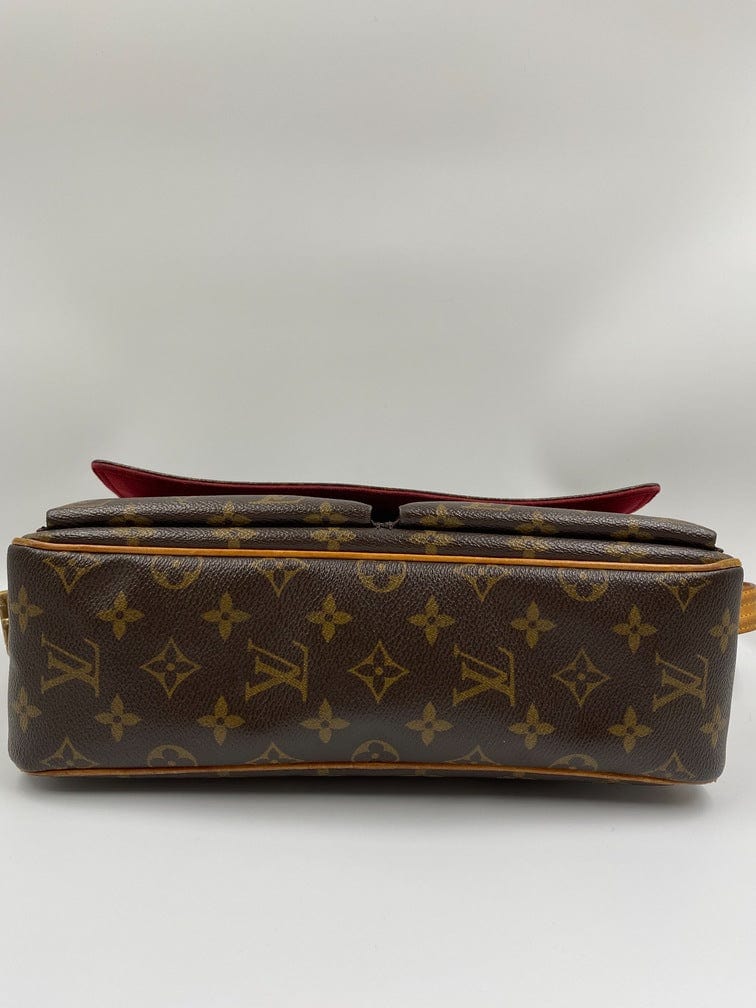 Cra-wallonieShops Revival, Brown Louis Vuitton Monogram Cite MM Shoulder  Bag