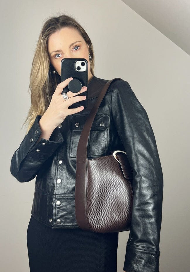 Louis Vuitton Louis Vuitton Reverie Vanilla Epi Leather Shoulder Bag