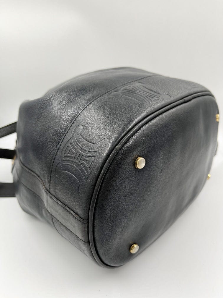 Vintage Celine Triomphe Bucket Bag – The Hosta