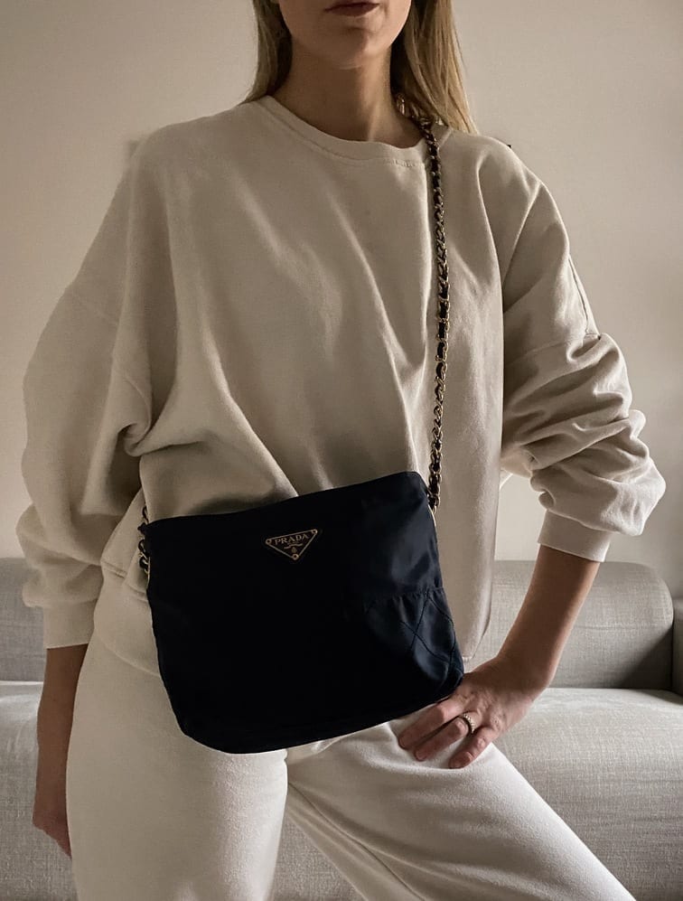 Prada Nylon Shoulder Bag – The Hosta