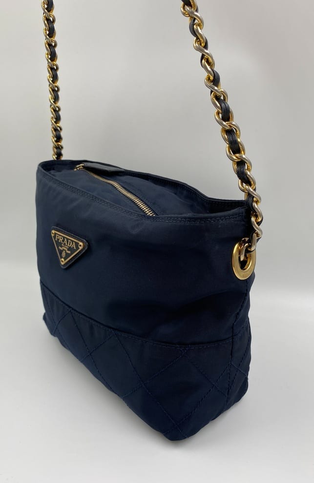 Bags, Prada Chain Handle Shoulder Bag