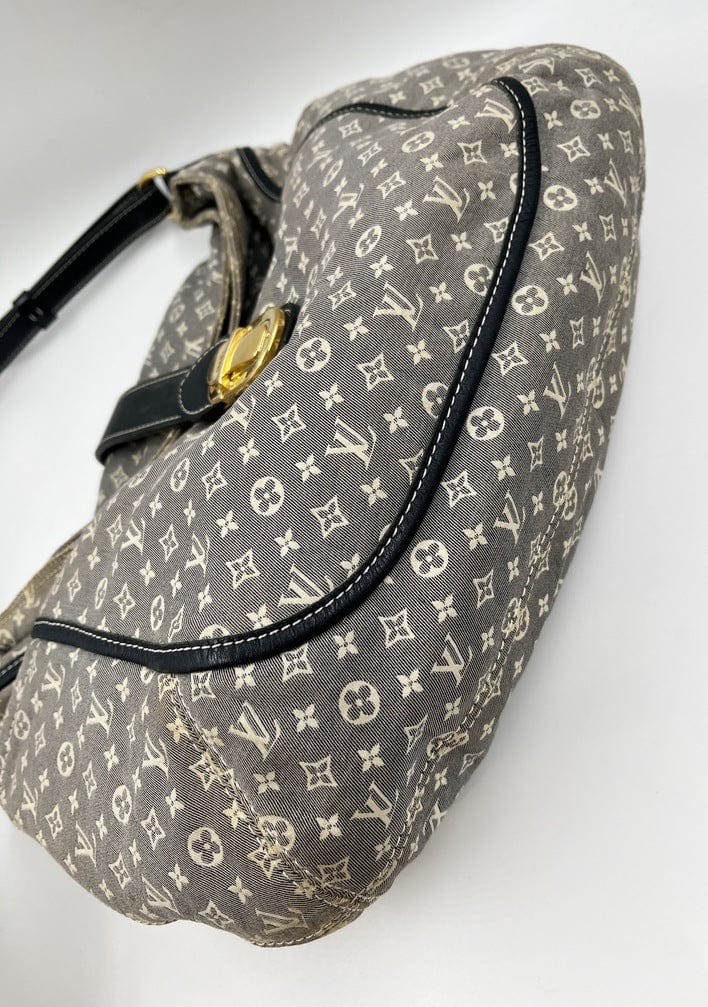 Onthego leather tote Louis Vuitton Grey in Leather  16502284