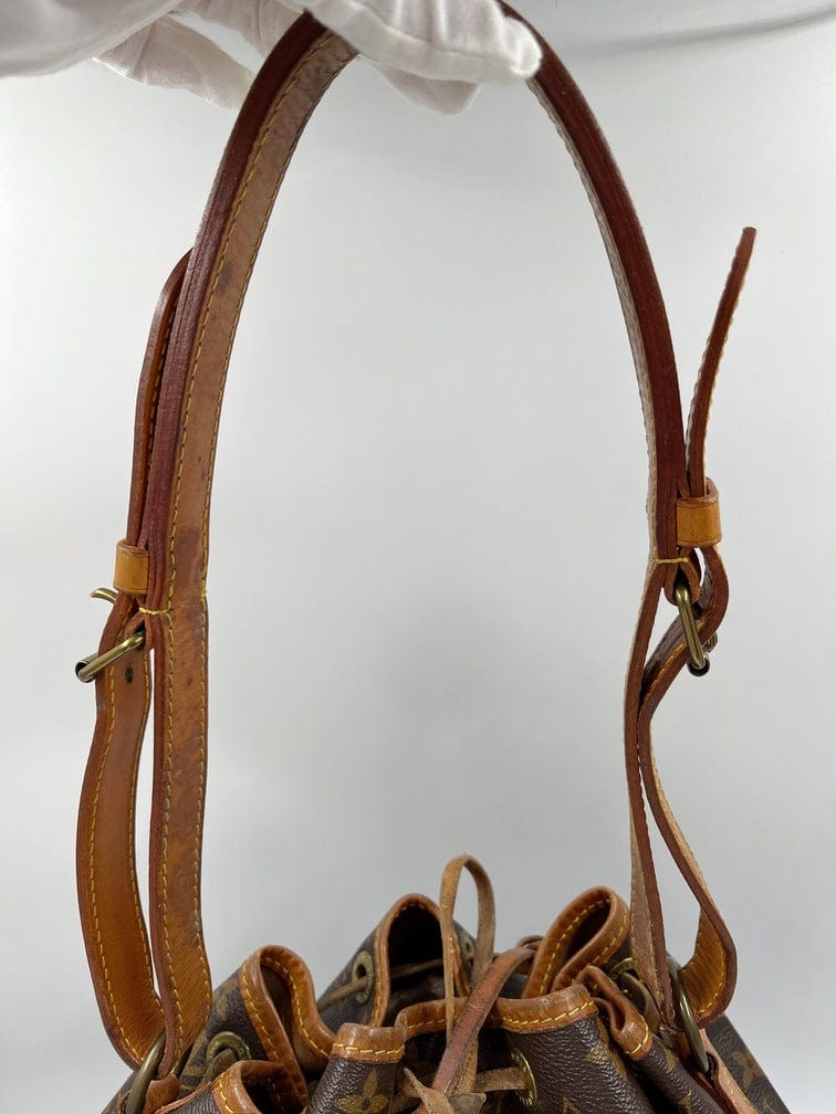 Brown Louis Vuitton Monogram Petit Noe Bucket Bag – Designer Revival