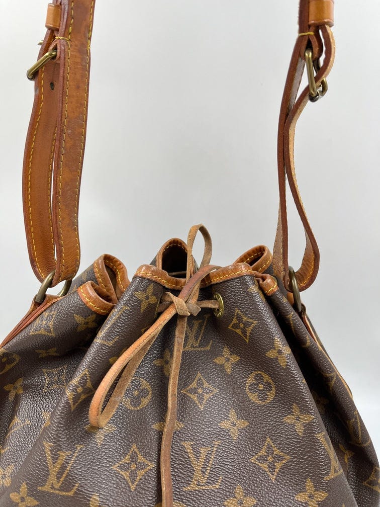 The Vintage Boutique - Louis Vuitton Petit Noe Monogram Canvas  #louisvuitton #louisvuittonbags #louisvuittonmonogram #louisvuittonfans  #stockholm #klarna#louisvuittonparis #kardashian