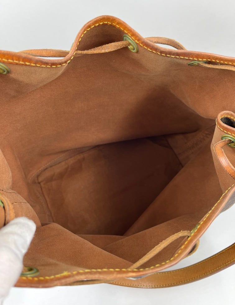 LOUIS VUITTON - Monogram Noe - Brown / Tan Canvas Bucket Bag