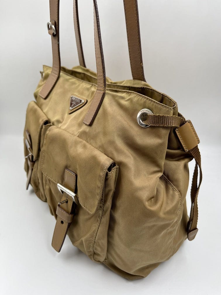 Vintage Prada nylon duffle bag! perfect size for a carry on bag