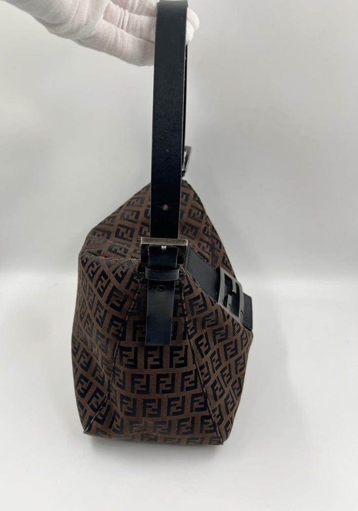 Fendi Fiori Denim Baguette bag - Comptoir Vintage