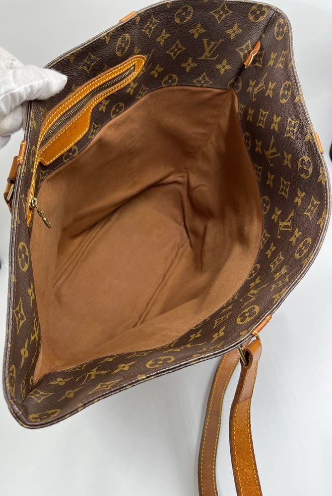 Louis Vuitton Monogram Canvas Sac Shopping Large Tote Bag with, Lot #78012