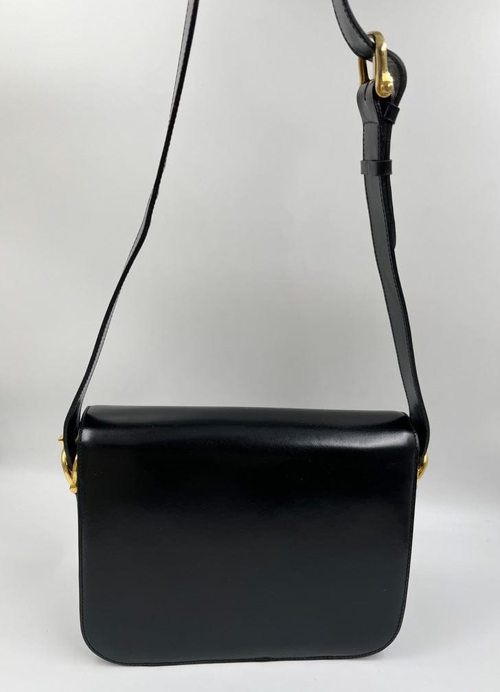 Vintage Celine Black Box Bag – The Hosta