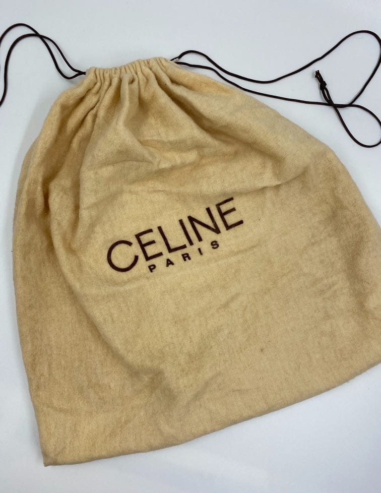 Triomphe vintage cloth crossbody bag Celine Beige in Cloth - 28274578