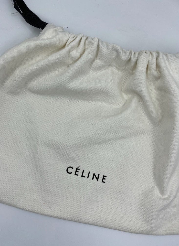 Celine Large Trio Shoulder Bag with Silver Chain - AWL2518