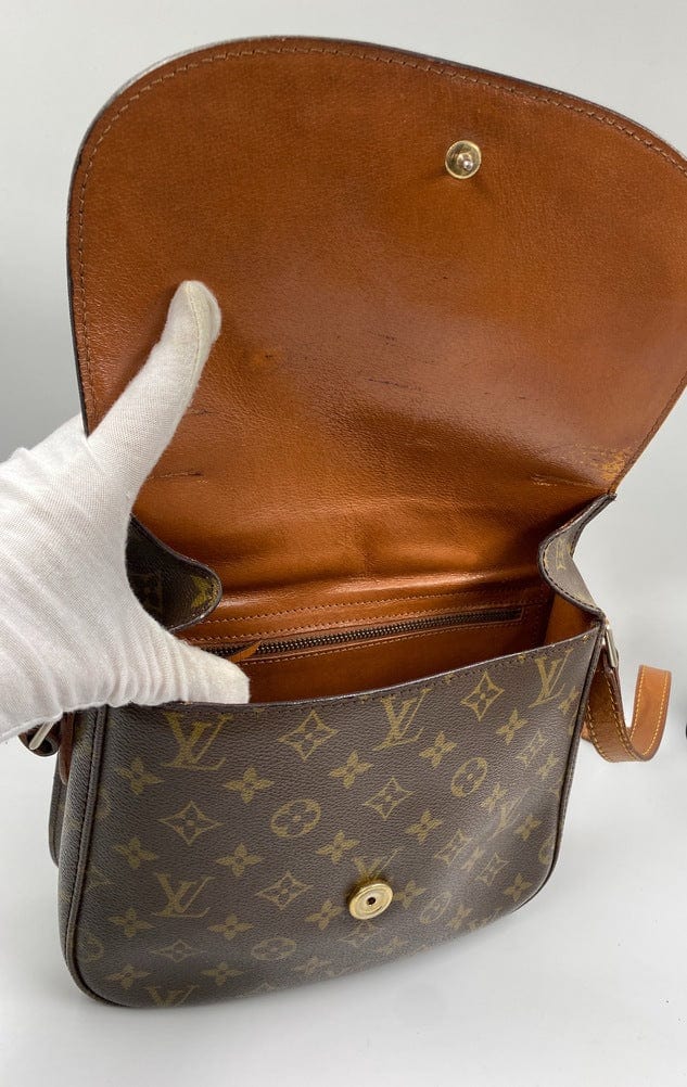 Louis Vuitton, Bags, Louis Vuitton Monogram Saint Cloud Gm Shoulder Bag  M5242 Lv Auth Am1143g
