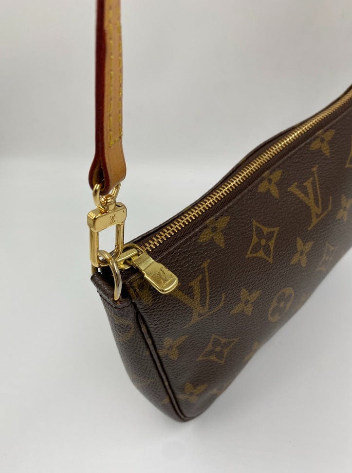 Senral Handbag straps Short leather Bag Strap Replacement Vachetta Leather  Pochette Strap/Wallet Strap/Clutch Strap Short Purse Strap for Handbag
