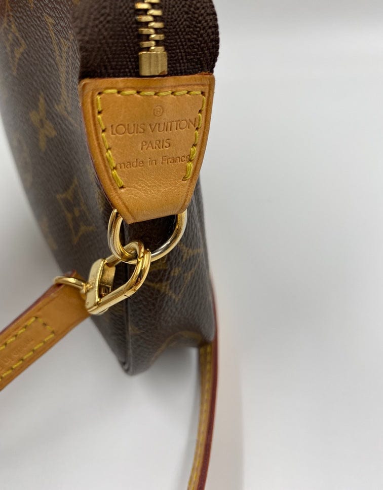 Shoulder Strap 10mm (0.39) Width Genuine Leather - use for LV Pochette Bag